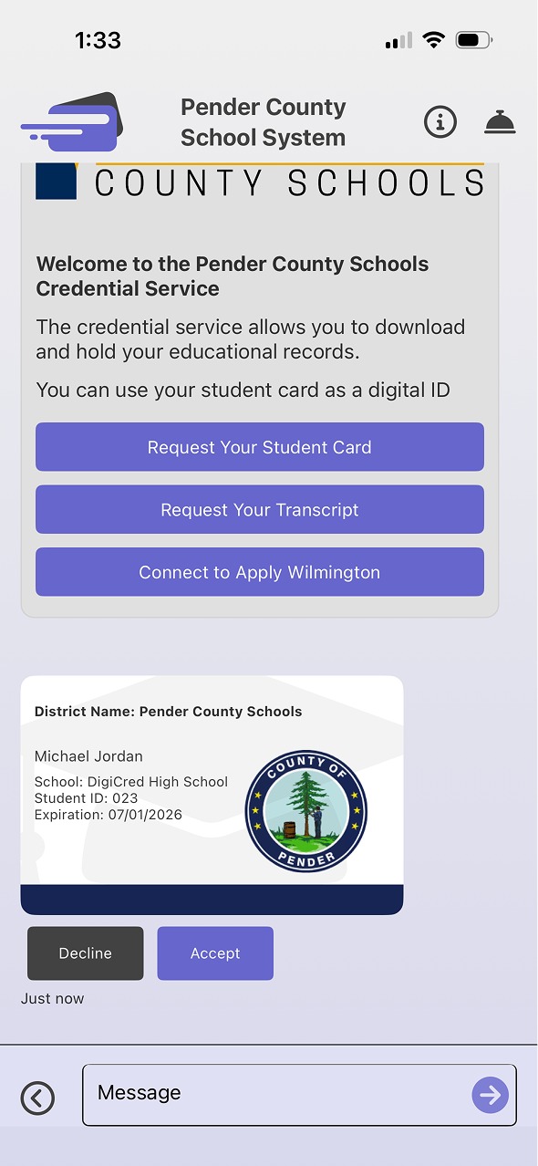 v1 student card